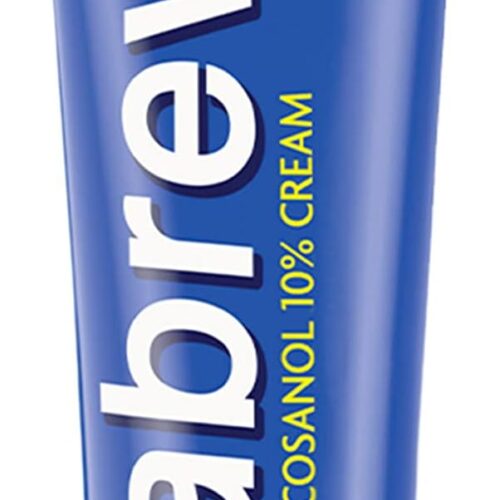 Abreva Docosanol 10% Cream Tube, FDA Approved Treatment for Cold Sore/Fever Blister, 2 grams