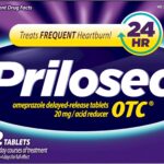 Prilosec OTC, Omeprazole Delayed Release 20mg, Acid Reducer, Treats Frequent Heartburn for 24 Hour Relief, All Day, All Night*, 20mg, 42 Tablets